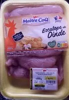 Mängden socker i Escalopes de dinde