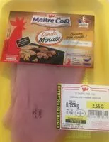 Mängden socker i Escalopes de dinde fines