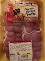 Mängden socker i Paupiettes escalopes de dinde