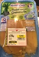 Mängden socker i Escalope de poulet