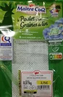 Mängden socker i Filet de poulet nourri aux graines de lin