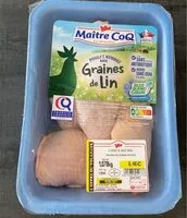 Mängden socker i Cuisse de poulet