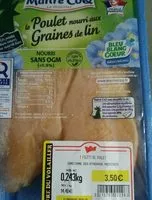 Mängden socker i Filets de poulet nourri aux graines de lin