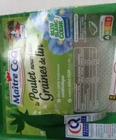 Mängden socker i Poulet nourri aux graines de lin