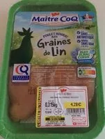 Mängden socker i Filet de poulet