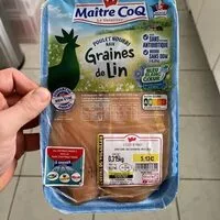 Mängden socker i Poulet Nourri aux graines de Lin