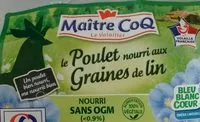 Mängden socker i Poulet nourri aux graines de lin