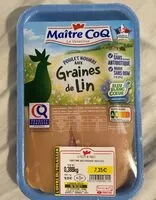 Mängden socker i Poulet Nourri aux Graines de Lin