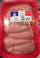 Mängden socker i Filets de poulet blanc classe A