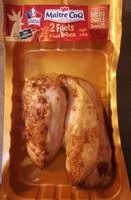 Mängden socker i 2 filets de poulet rôties