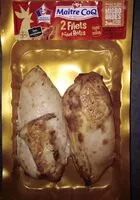 Mängden socker i 2 filets de poulet rôtis