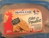 Mängden socker i Filet de poulet