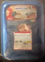 Mängden socker i Filet de poulet mariné