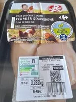 Mängden socker i Filet de poulet jaune d'Auvergne