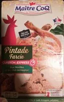 Mängden socker i Pintade farcie