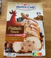 Mängden socker i Pintade farcie