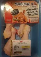 Mängden socker i Pilon de poulet blanc