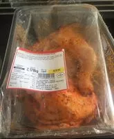 Mängden socker i Cuisse de poulet avec portion  dos assaisonnee mexicain