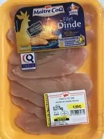 Mängden socker i Filet de dinde émincé