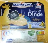 Mängden socker i Escalope de dinde