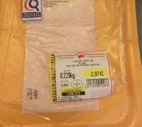 Mängden socker i Escalope de dinde