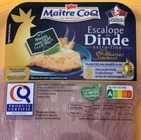 Mängden socker i Escalope de Dinde extra fine