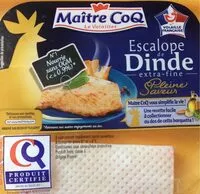 Mängden socker i Escalope de dinde extra fine