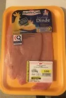 Mängden socker i Escalope de dinde