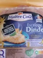 Mängden socker i Escalope de dinde