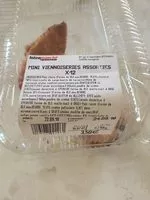 Mängden socker i Mini viennoiseries assorties *12