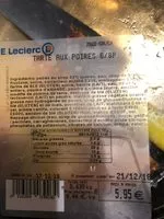 Mängden socker i Tarte aux poires 6/8p