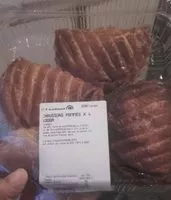 Mängden socker i Chausson aux pommes