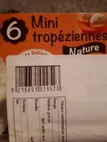 Mängden socker i Mini tropéziennes