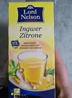 Mängden socker i Ingwer - Zitrone