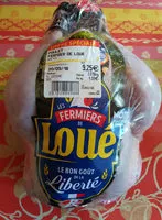 Mängden socker i Poulet fermier de Loué