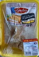 Mängden socker i 4 escalopoes de dindes et chaoelire croistillantes