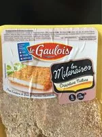 Mängden socker i Escalope dinde milanaise