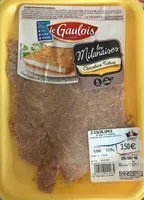 Mängden socker i Escalopes de dinde marinées a la milanaise