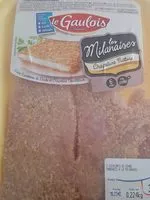 Mängden socker i Escalope de Dinde Milanaise