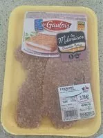 Mängden socker i Escalope dinde à la milanaise