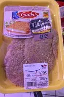 Mängden socker i Escalope de dinde