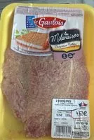 Mängden socker i Escalopes les milanaises