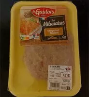 Mängden socker i Les milanaises