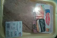 Mängden socker i Escalopes de dinde marinees à la milanaise