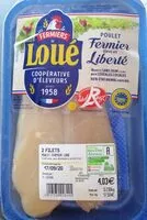 Mängden socker i Filets de poulet fermier Label Rouge