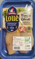 Mängden socker i Poulet fermier loué