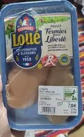 Mängden socker i Poulet fermier élevé en liberté