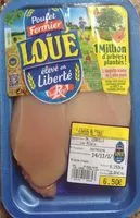 Mängden socker i 2 filets de poulets fermier 