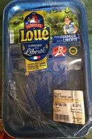 Mängden socker i Filet poulet fermier label rouge
