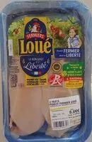 Mängden socker i 2 filets poulet fermier loué